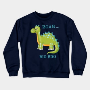 Dinosaur Big Bro Crewneck Sweatshirt